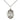 Sterling silver St. Valentine of Rome patron saint medal necklace with 18 inch chain by Bliss Manufacturing