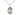 Sterling silver St. Valentine of Rome patron saint medal necklace with 18 inch chain by Bliss Manufacturing