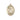 14kt Solid Gold St. Bridget of Sweden Patron Saint Medal Pendant 3/4 x 1/2 by Bliss Manufacturing