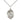 Sterling Silver St. Walburga Patron Saint Medal Necklace 3/4 x 1/2 inch with 18 inch chain by Bliss