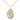 Gold Filled St. Ursula Patron Saint Medal Necklace 3/4 x 1/2 inch on 18 inch Chain by Bliss Manufacturing