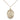 14kt gold filled St. Agnes of Rome patron saint medal necklace, 3/4 x 1/2 inch pendant with 18 inch chain, handmade by Bliss