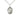 Sterling Silver St. Gemma Galgani medium patron saint medal necklace with 18 inch chain by Bliss Manufacturing