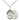 Sterling silver Sts. Cosmas and Damian patron saint medal necklace, 3/4 x 1/2 inch pendant, 18 inch chain, handcrafted by Bliss Manufacturing