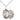 Sterling Silver St. Christopher Volleyball Medal Necklace, 3/4 x 1/2 inch pendant with 18 inch chain, handcrafted by Bliss Manufacturing USA