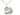 Sterling silver St. Christopher cheerleading medal necklace, 3/4 x 1/2 inch with 18 inch chain, handcrafted by Bliss