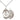 Sterling Silver St. Christopher Dance Medal Necklace 3/4 x 1/2 inch with 18 inch chain - Bliss USA