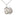 Sterling Silver St. Christopher Track and Field Medal Necklace 3/4 inch by 1/2 inch on 18 inch Chain by Bliss Manufacturing