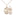 14kt gold filled St. Christopher football medal necklace 3/4 inch by 1/2 inch with 18 inch chain by Bliss Manufacturing