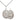 Sterling Silver St. Christopher Swimming Medal Necklace 3/4x1/2 inch pendant 18 inch chain Bliss USA