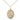 14kt Gold Filled St. Madonna Del Ghisallo Patron Saint Medal Necklace, 3/4 x 1/2 inch, 18 inch Chain, Bliss Manufacturing