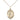 14kt gold filled Our Lady of Fatima medal necklace, 3/4 x 1/2 inch pendant with 18 inch chain, handmade by Bliss