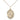 14kt Gold Filled St. Maria Goretti Patron Saint Medal Necklace 3/4 x 1/2 inch with 18 inch chain by Bliss Manufacturing