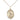Gold Filled St. Petronille Patron Saint Medal Necklace 3/4 inch by 1/2 inch with 18 inch chain by Bliss