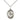 Sterling Silver St. Petronille Patron Saint Medal Necklace 3/4 x 1/2 inch with 18 inch chain by Bliss