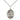 Sterling Silver St. Germaine Cousin patron saint medal necklace with 18 inch chain by Bliss Manufacturing