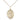 14kt Gold Filled St. Gertrude of Nivelles Medium Patron Saint Medal Necklace 3/4 x 1/2 inches on 18 inch Chain by Bliss