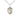 Sterling Silver St. Gertrude of Nivelles Medium Patron Saint Medal Necklace 3/4 inch by 1/2 inch on 18 inch Chain by Bliss