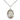 Sterling Silver Our Lady of Perpetual Help Medal Necklace 3/4 x 1/2 on 18 inch Chain by Bliss