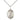 Sterling silver St. Victor of Marseilles patron saint medal necklace with 18 inch chain by Bliss Manufacturing