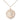 Gold filled St. Elizabeth Ann Seton patron saint medal necklace with 18 inch curb chain, handcrafted by Bliss