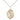 14kt Gold Filled St. Lillian Patron Saint Medal Necklace 3/4 x 1/2 inch with 18 inch Chain by Bliss