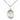 Sterling Silver St. Dominic Savio patron saint medal necklace with 18 inch curb chain by Bliss Manufacturing