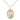 14kt Gold Filled Our Lady of Lebanon Medal Necklace 3/4 x 1/2 inch on 18 inch Chain by Bliss
