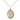 14kt Gold Filled St. Bernard of Clairvaux Catholic patron saint medal necklace with 18 inch curb chain by Bliss Manufacturing
