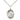 Sterling Silver St. Madeline Sophie Barat Patron Saint Medal Necklace 3/4 x 1/2 inches with 18 inch Chain by Bliss