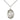 Sterling Silver St. Maurus Patron Saint Medal Necklace 3/4 x 1/2 with 18 inch Chain by Bliss