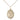 14kt Gold Filled Our Lady of All Nations Catholic medal necklace 3/4 x 1/2 inch with 18 inch chain by Bliss