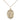 14kt Gold Filled St. Aaron patron saint medal necklace 3/4 x 1/2 with 18 inch chain by Bliss