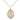 Gold Filled St. Austin Catholic patron saint medal necklace with 18 inch chain by Bliss Manufacturing