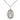 Sterling Silver St. Austin Patron Saint Medal Necklace with 18 inch Chain - Handcrafted by Bliss USA