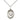 Sterling Silver St. Eugene de Mazenod Patron Saint Medal Necklace 3/4 x 1/2 inch on 18 inch Chain by Bliss