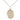 14kt gold filled St. Colette patron saint medal necklace 3/4 inch with 18 inch chain by Bliss