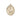 14kt solid gold Our Lady of Africa medal pendant, 3/4 inch by 1/2 inch, handcrafted by Bliss