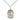 Sterling Silver St. Remigius of Reims Patron Saint Medal Necklace, 3/4 x 1/2 inch pendant with 18 inch chain, by Bliss