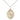 14kt gold filled St. Susanna patron saint medal necklace with 18 inch chain, 3/4 x 1/2 inch pendant, handcrafted by Bliss Manufacturing