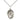 Sterling Silver Blessed Caroline Gerhardinger patron saint medal necklace with 18 inch chain by Bliss