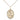 14kt Gold Filled St. John Vianney patron saint medal necklace with 18 inch curb chain handcrafted by Bliss