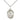 Sterling Silver St. John Vianney Patron Saint Medal Necklace 3/4 x 1/2 inches with 18 inch chain by Bliss