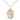Gold Filled St. Angela Merici Catholic patron saint medal necklace with 18 inch chain by Bliss Manufacturing