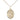 14kt Gold Filled Our Lady of Mercy Medal Necklace 3/4x1/2 inch pendant with 18 inch chain by Bliss Manufacturing