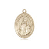 14kt Solid Gold Our Lady of Consolation Medal Pendant 3/4 inch by Bliss Manufacturing