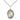 Sterling Silver St. Marie Magdalen Postel Medal Necklace 3/4 x 1/2 inch with 18 inch Chain by Bliss
