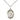 Sterling Silver St. Athanasius Patron Saint Medal Necklace 3/4 x 1/2 inch on 18 inch chain by Bliss