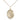 14kt Gold Filled St. Fiacre Patron Saint Medal Necklace 3/4 x 1/2 inch with 18 inch chain by Bliss