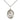 Sterling Silver St. Bede the Venerable Medium Patron Saint Medal Necklace 3/4 x 1/2 inches on 18 inch chain by Bliss